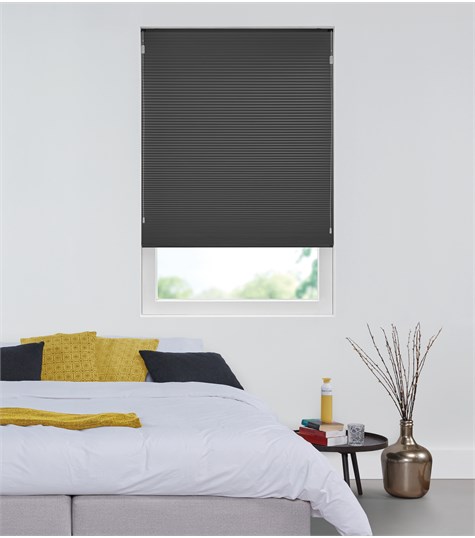 Zwart Plisségordijn Top Down Op Maat (Black B6314 B6314)