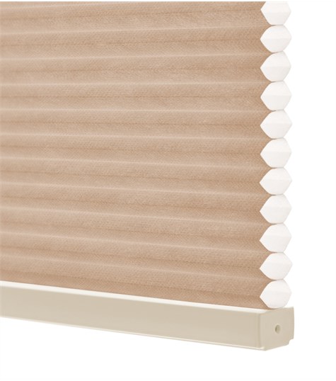 Beige Plisségordijn Top Down (Calla Lily C6502)