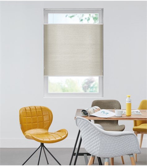Grijs Plisségordijn Top Down Bottom Up Op Maat (Stone Grey B5304 B5304)