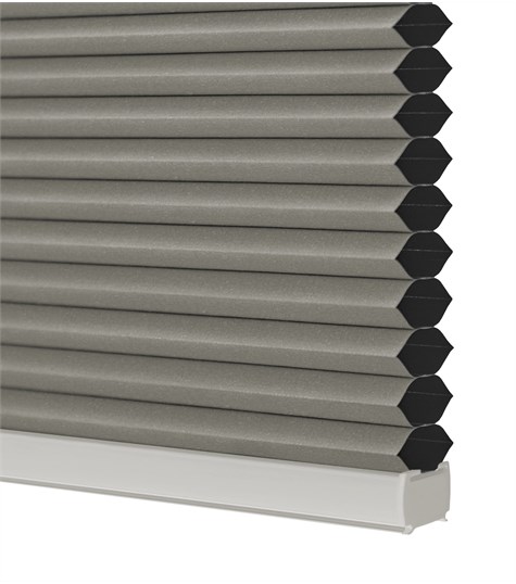 Grijs Plisségordijn Top Down Bottom Up (Mouse Grey B6307 B6307)
