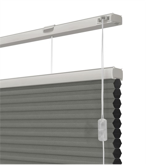 Plisségordijn Top Down Bottom Up (Dark Grey B6313 B6313)