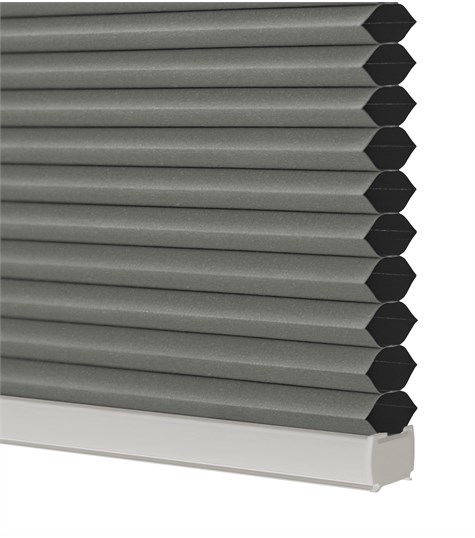 Grijs Plisségordijn Top Down Bottom Up (Dark Grey B6313 B6313)