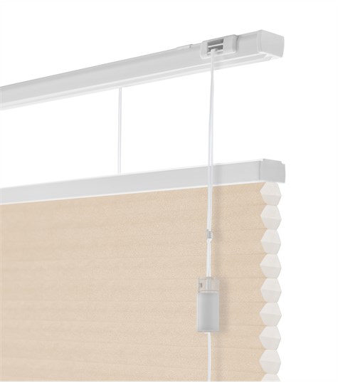Plisségordijn Top Down Bottom Up (Creamy C2501)