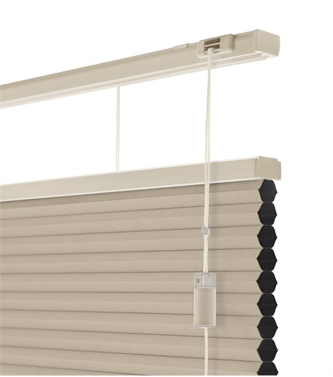 Plisségordijn Top Down Bottom Up (Whisper White C4002)