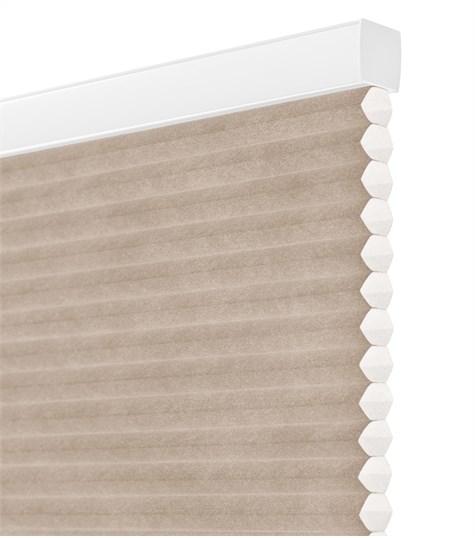 Plisségordijn Pure Safe Top Down (Nutmeg 1136)