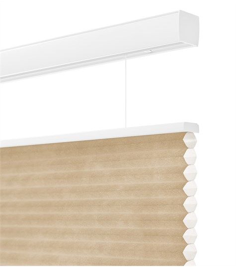Plisségordijn Pure Safe Top Down Bottom Up (Sandstone 1126)