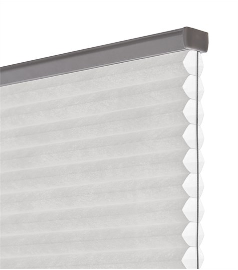 Plisségordijn One Tone Dakraam (Silver 1113T)