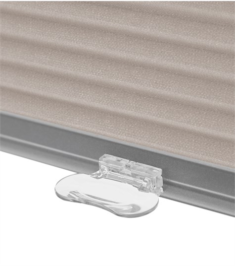Grijs Plisségordijn One Tone Dakraam (Dove One Tone C2103T)