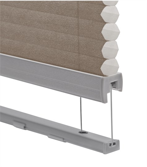 Bruin Plisségordijn Lichtkoepel (Cocoa Brown C2401)