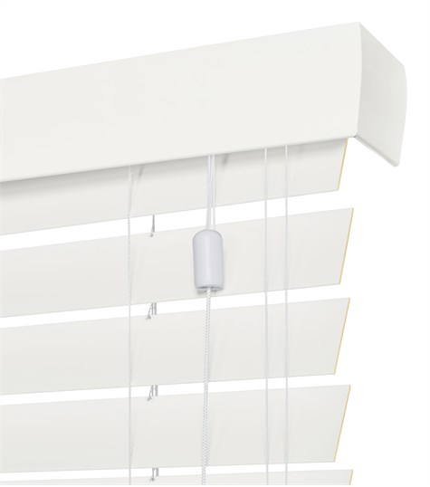Houtlook Jaloezie 63mm (Wit 6017)