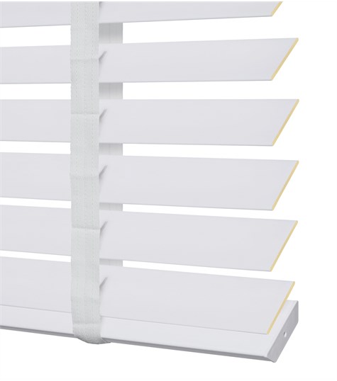Witte PVC Jaloezie Ladderband 50mm (Designer Wit 6051)