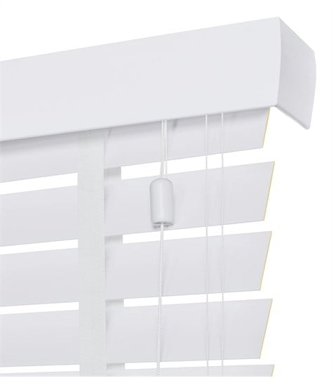 PVC Jaloezie Ladderband 63mm (Designer Wit 6051)
