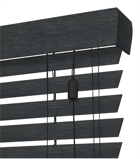 Houten Jaloezie Harmony 50mm (Zwart ND1203 ND1203)