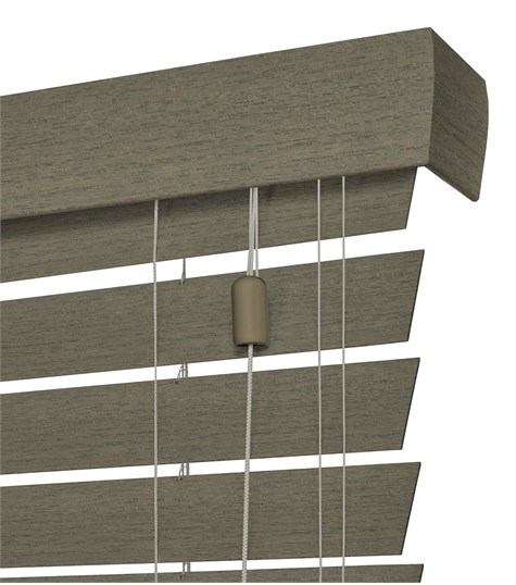 Houten Jaloezie Harmony 63mm (Verweerd Grijs ND1114 ND1114)