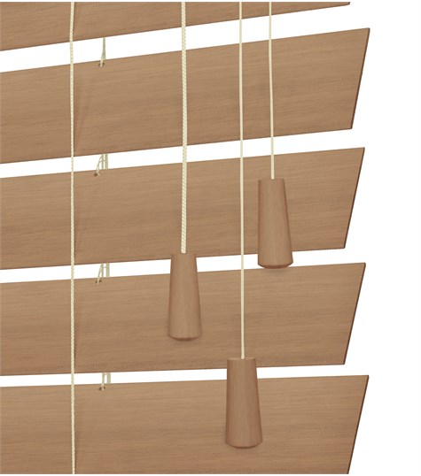 Beige Houten Jaloezie Harmony Op Maat