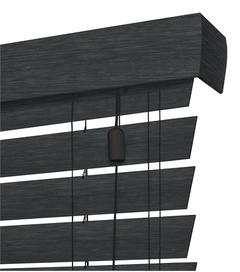 Houten Jaloezie Harmony 63mm (Zwart ND1203 ND1203)