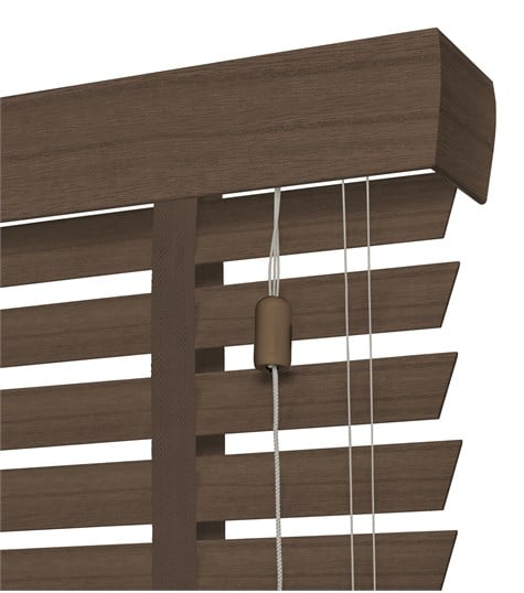 Houten Jaloezie Harmony Ladderband 50mm (Teak ND109)