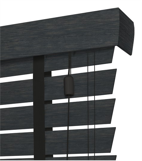 Houten Jaloezie Harmony Ladderband 63mm (Zwart ND1203 ND1203)