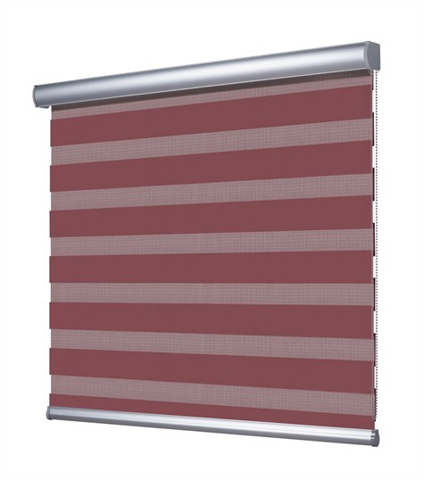 Duo Rolgordijn Semi-transparant (Pink VL-DT7464)