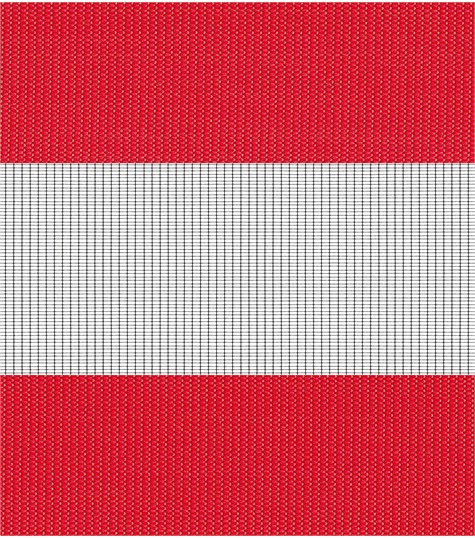 Rood Duo Rolgordijn 