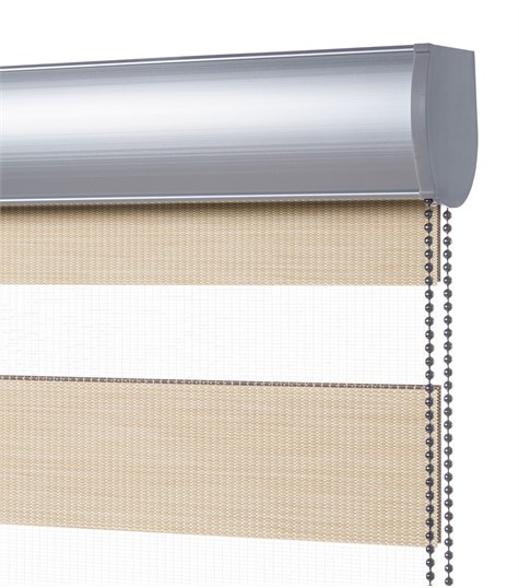 Beige Duo Rolgordijn Op Maat