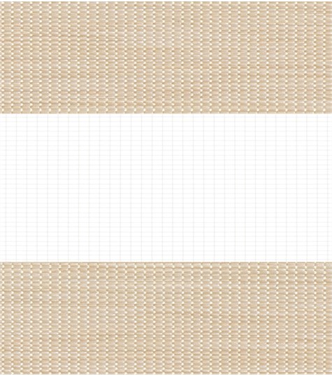 Beige Duo Rolgordijn 