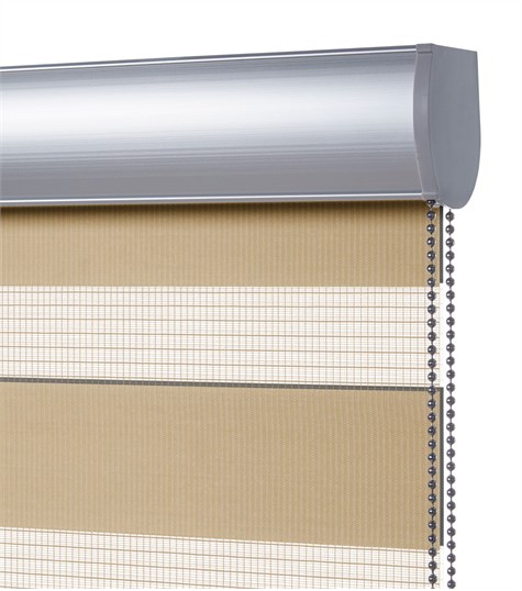Beige Duo Rolgordijn Op Maat