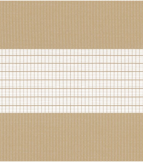 Beige Duo Rolgordijn 