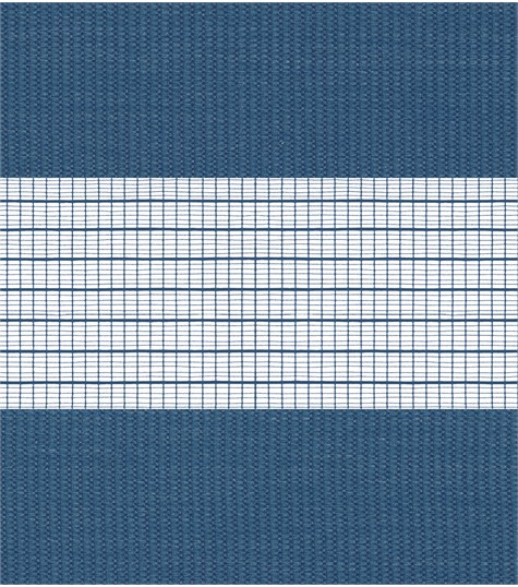 Blauw Duo Rolgordijn 