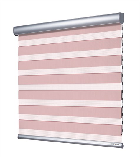 Overstijgen Likken diep Roze Duo Rolgordijn Semi-transparant Op Maat (Oud Roze NN71) | Veneta.com®