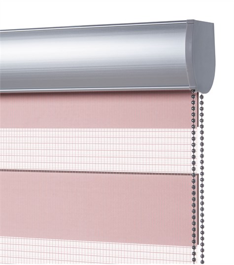 Roze Duo Rolgordijn Op Maat