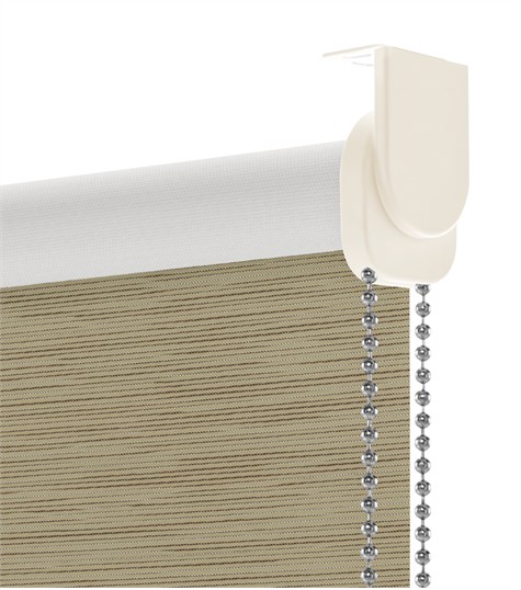 Rolgordijn Verduisterend (Flax Brown F0824)