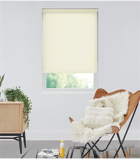 Beige Rolgordijn Semi-transparant Op Maat (Beige AST1031 1031)