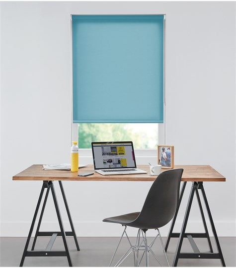 Blauw Rolgordijn Semi-transparant Op Maat (Hawaiian Ocean AST1035 1035)
