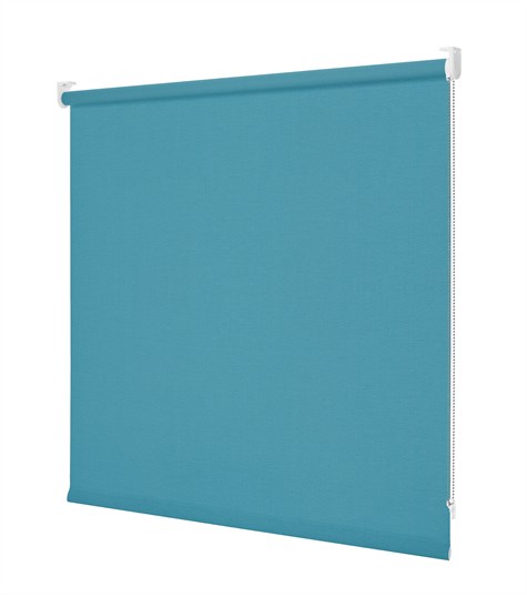 Blauw Rolgordijn Semi-transparant