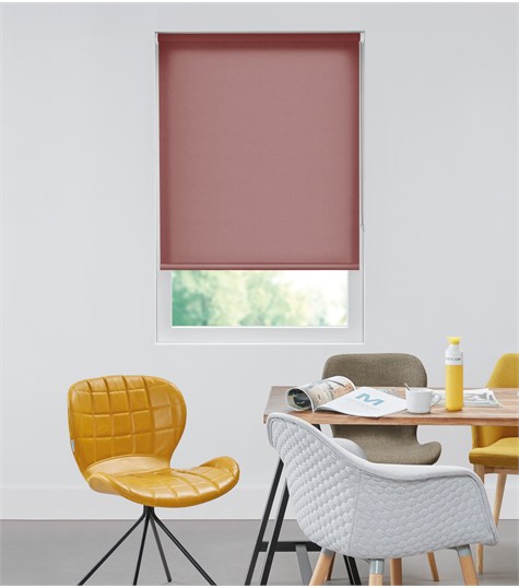 Rood Rolgordijn Semi-transparant Op Maat (Elegant Ruby AST1048 1048)