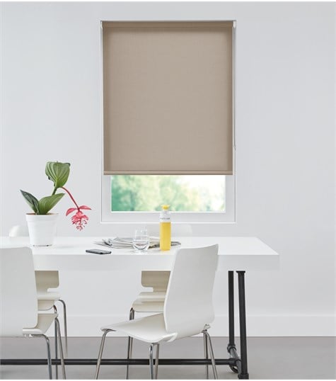 Beige Rolgordijn Semi-transparant Op Maat (Linnen Beige 5420)