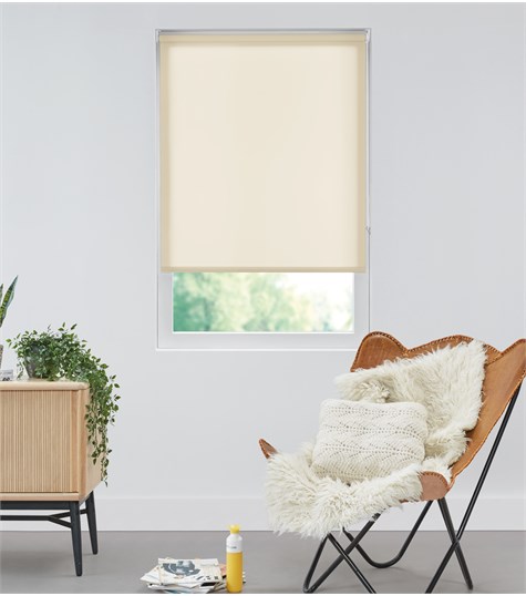 Beige Rolgordijn Semi-transparant Op Maat (Bleached Sand BST1032 1032)