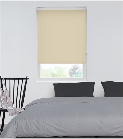 Beige Rolgordijn Verduisterend Op Maat (Bleached Sand BVE1043 1043)