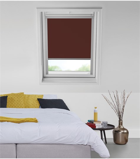 Rood Dakraam Rolgordijn voor VELUX® Op Maat (Rood 917149-0119)