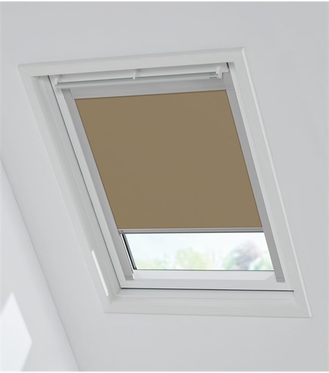 Bruin Dakraam Rolgordijn voor VELUX®