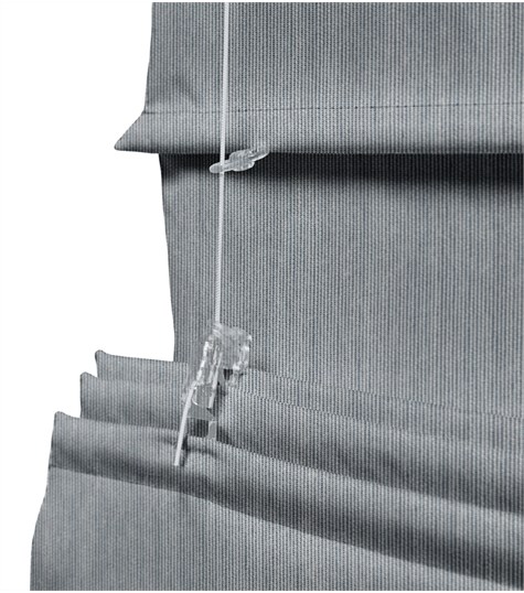 Grijs Vouwgordijn (Shimmer Mat Grey 221502M 02M)