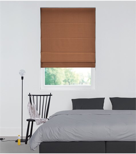 Rood Vouwgordijn Op Maat (Shimmer Gloss Terra 221507G 07G)