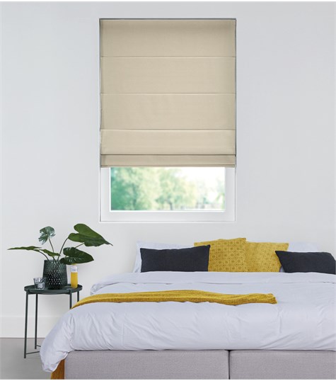 Beige Vouwgordijn Op Maat (Shimmer Gloss Naturel 221511G 11G)