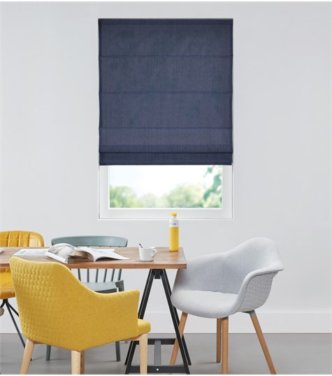 Blauw Vouwgordijn Op Maat (Madonna Blauw VMADG06M)