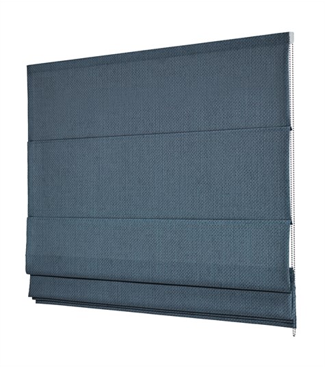 Blauw Vouwgordijn 