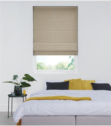 Beige Vouwgordijn Op Maat (VMELG03 VMELG03)