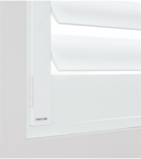Witte Shutter 114mm (Aura White NW076 76)