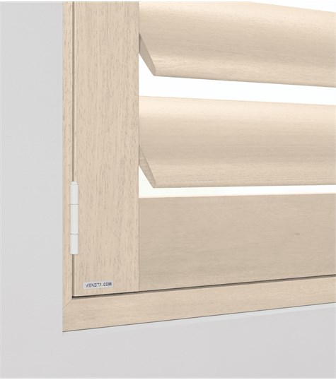 Witte Shutter 114mm (Limed White NW110 110)