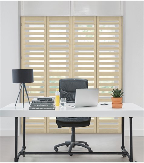 Grijze Shutter 114mm Op Maat (Sunbleached Gray NW1112 1112)